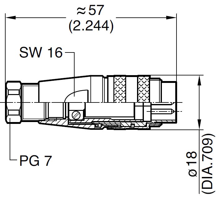 Разъем AMT Linear Position Sensor H61S-000-P0