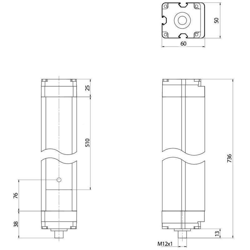 Световая завеса безопасности DATASENSING LP4ER/0A-050L12