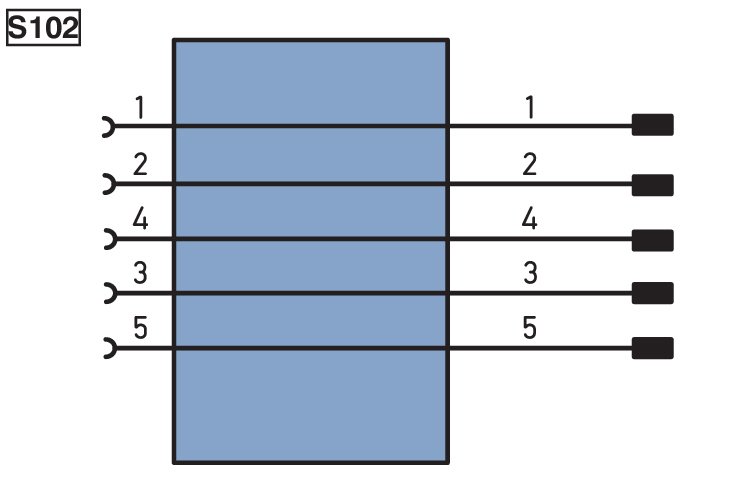 Соединительный кабель Wenglor ZC4V002