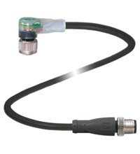 Соединительный кабель Pepperl Fuchs V1-W-E8W-BK2M-PUR-A-V1-G