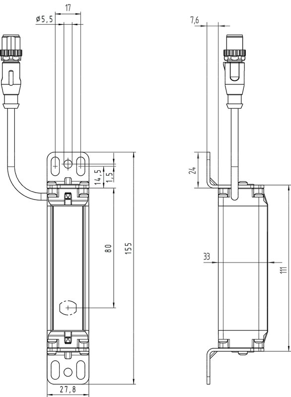 Cветовой барьер безопасности Schmersal SLB440-ER-4-LST-H