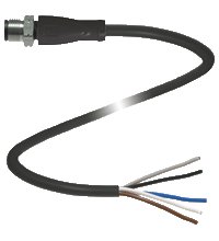 Соединительный кабель Pepperl Fuchs V15S-GV4A-BK3M-PUR-U5/ABG-MOBA