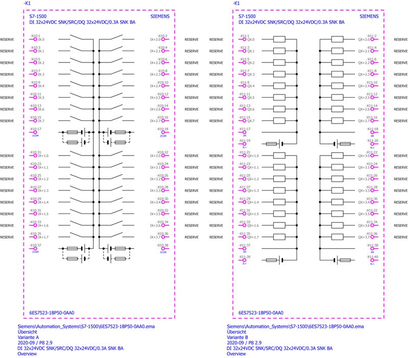 Модуль дискретных входов/выходов Siemens 6ES7523-1BP50-0AA0