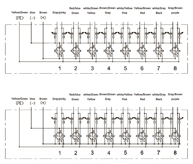 Распределительная коробка для датчиков LANBAO DB120805-1-03N