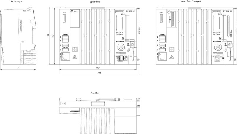 Отказобезопасный центральный процессор Siemens 6ES7677-2SB42-0GK0