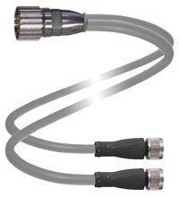 Соединительный кабель Pepperl Fuchs Y V1/15B-G-0,3M-LIHCH-TP-T-V23-G