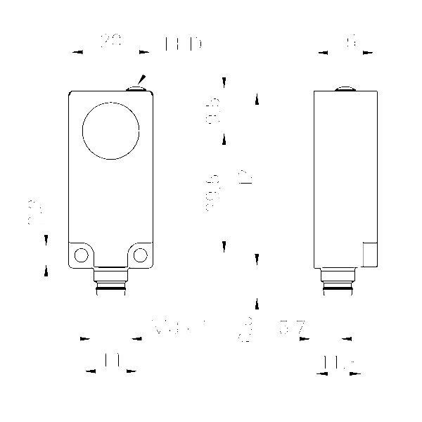Ультразвуковой барьер Baumer USDK 20D9003/S35A