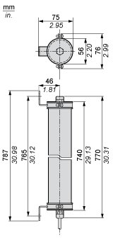 Cветовой барьер безопасности Telemecanique XUSL4E30H061LWH