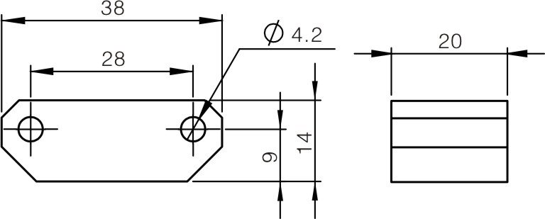 Подвесной магнит AMT Linear Position Sensor type-m