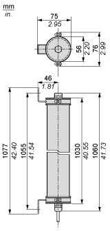 Cветовой барьер безопасности Telemecanique XUSL4E3BB081LWC