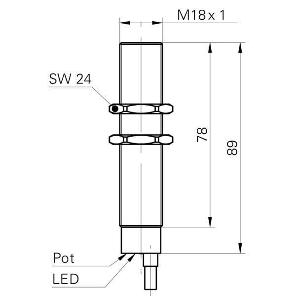 Ультразвуковой датчик Baumer UNAM 18N3703