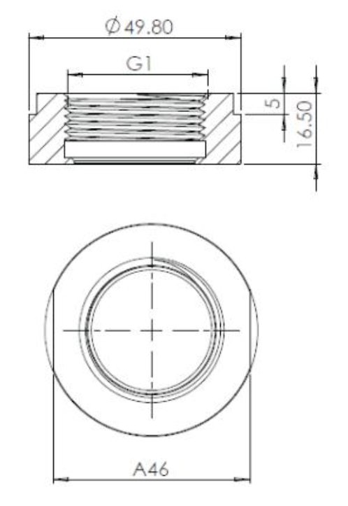 Присоединительный адаптер EMA Electronics US0063