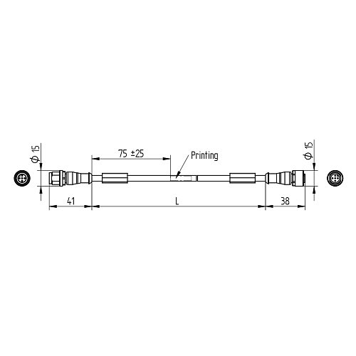 Соединительный кабель Wenglor ZC4V002