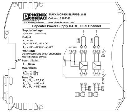 MACX MCR-EX-SL-RPSS-2I-2I
