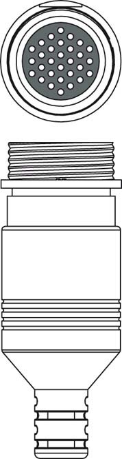 Разъем Leuze Electronic D U-M30-30A-M