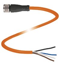 Соединительный кабель Pepperl Fuchs V1-G-OR0,6M-POC