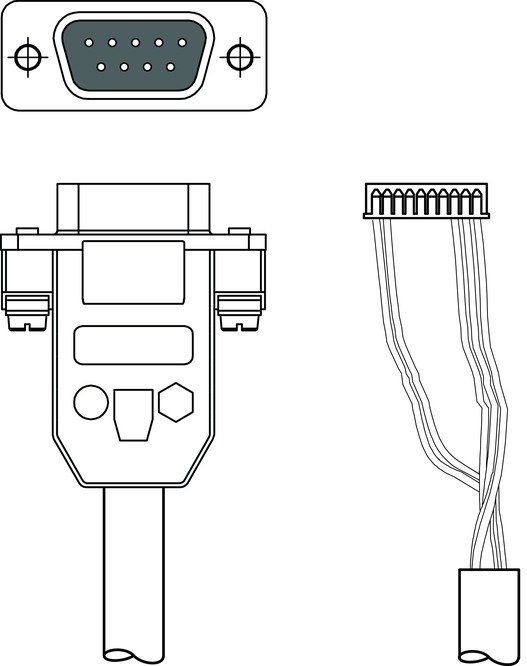 Соединительный кабель Leuze Electronic KB JST-HS-300