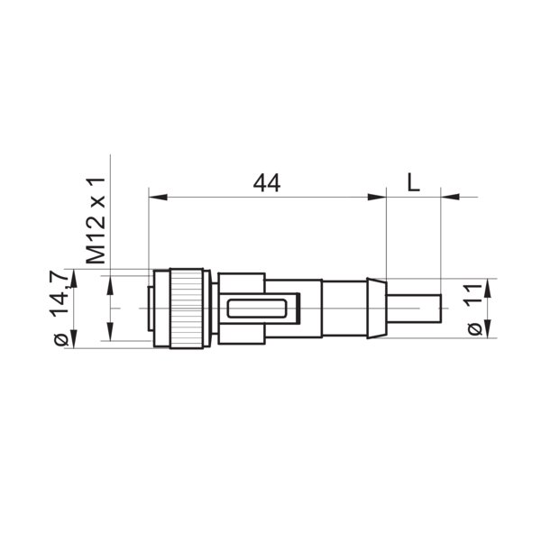 Разъем с кабелем Baumer ESG 34CH0200