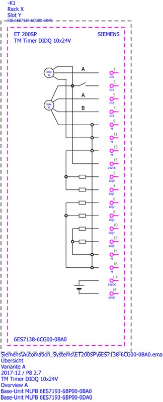 Технологический модуль таймера Siemens 6ES7138-6CG00-0BA0