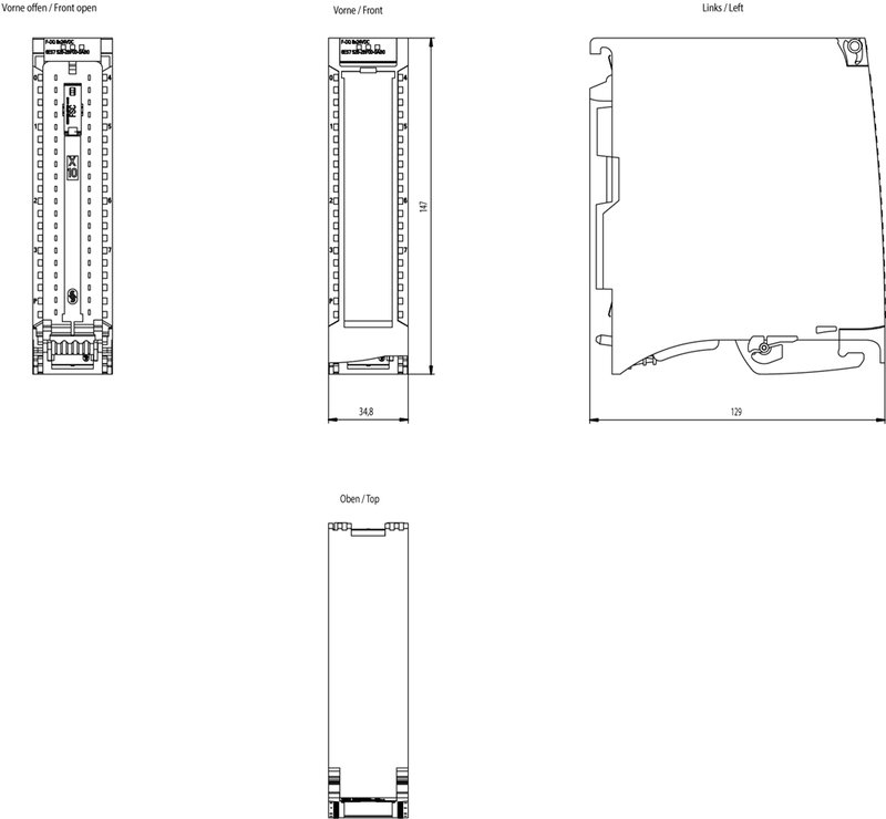 Отказобезопасный модуль дискретных входов Siemens 6ES7526-2BF00-0AB0