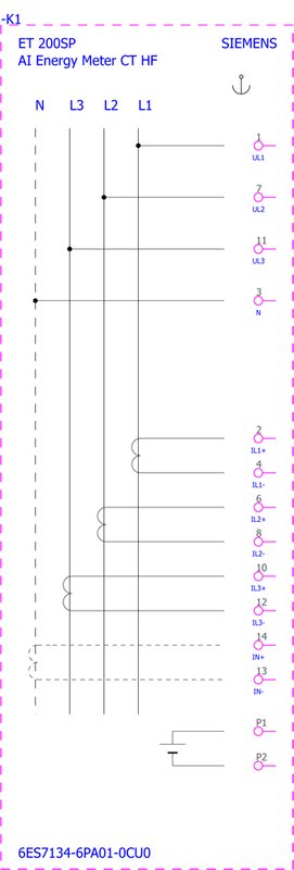 Модуль аналогового ввода Siemens 6ES7134-6PA01-0CU0