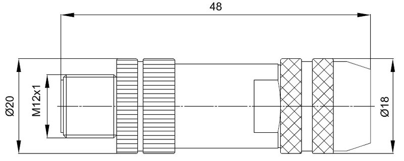Разъем AMT Linear Position Sensor NC41D-000-P0