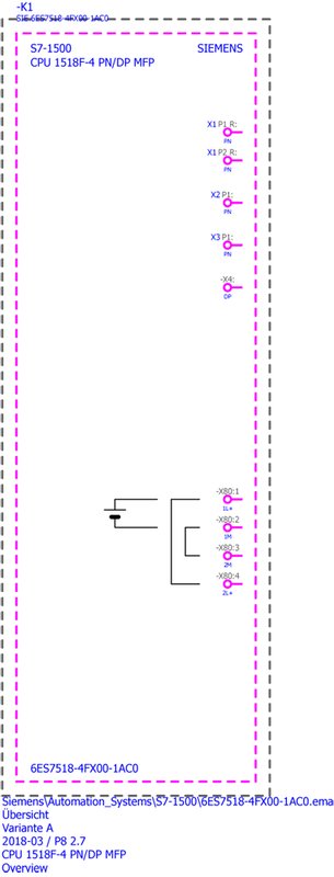 Центральный процессор Siemens 6ES7518-4FX00-1AC0
