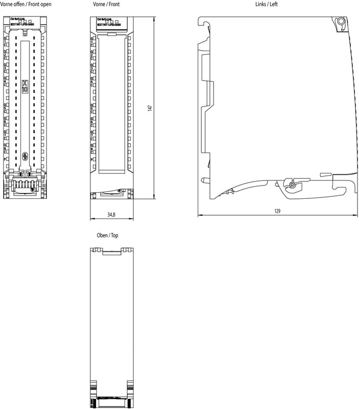 Коммуникационный модуль Siemens 6ES7547-1JF00-0AB0