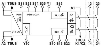 PSR-MC38-2NO-1DO-24DC-SC
