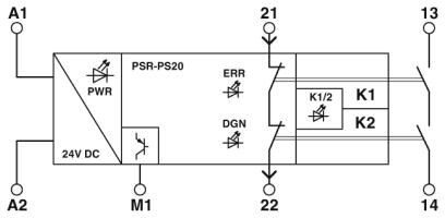 PSR-PS20-1NO-1NC-24DC-SC
