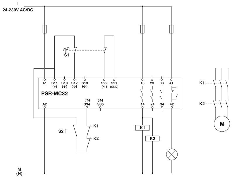 PSR-MC32-3NO-1NC-24-230UC-SP