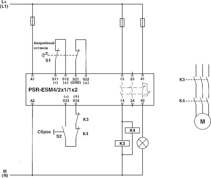 PSR-SCP- 24UC/ESM4/2X1/1X2