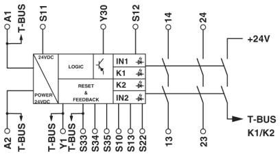 PSR-SCP- 24DC/SDC4/2X1/B