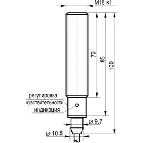 Оптический датчик ТЕКО OX AF42A5-43P-R1500-LZ-C-V