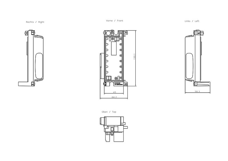 Электронный модуль Siemens 6ES7141-4BF00-0AA0