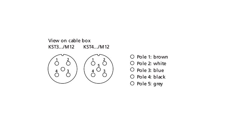 Соединительный кабель Microsonic KST4A-2/M12