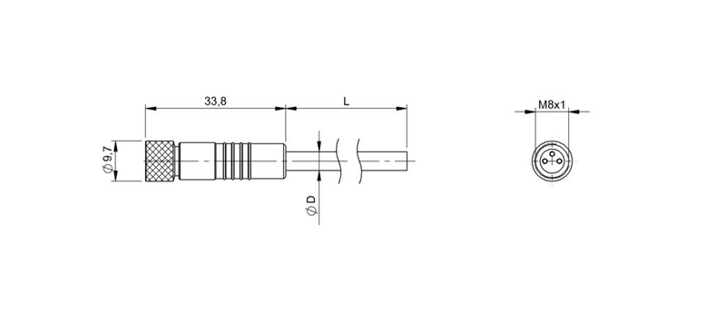 Разъем с кабелем Balluff BCC W313-0000-10-001-TW0334-050
