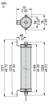 Cветовой барьер безопасности Telemecanique XUSL4E30H106LWH