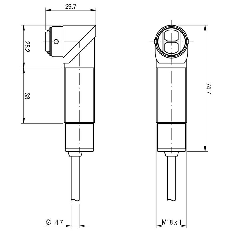 Оптический датчик DATASENSING MPC/00-1A