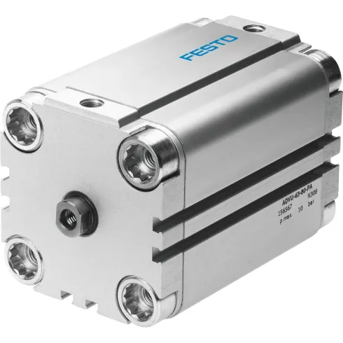 Компактный пневмоцилиндр Festo ADVU-80-30-P-A