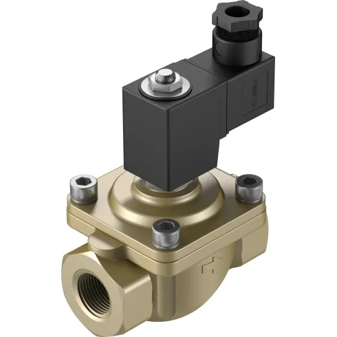 Клапан с электроуправлением Festo VZWF-B-L-M22C-G34-275-E-1P4-6