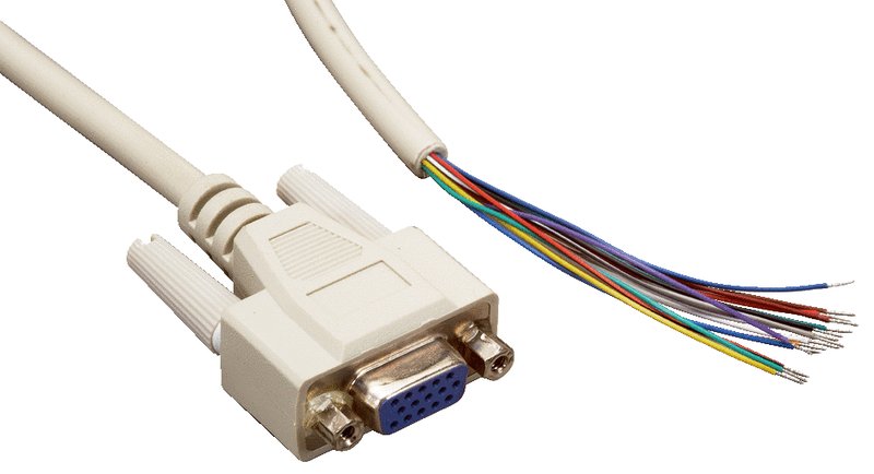 Разъем с кабелем SICK YFHDAC-030XXXXLEBX