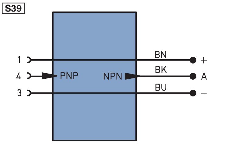 Разъем с кабелем Wenglor BG8V1P-N-2M