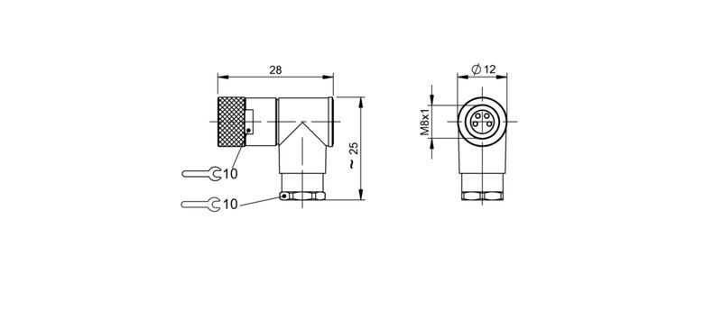 Разъем Balluff BCC M344-0000-10-000-34X425-000