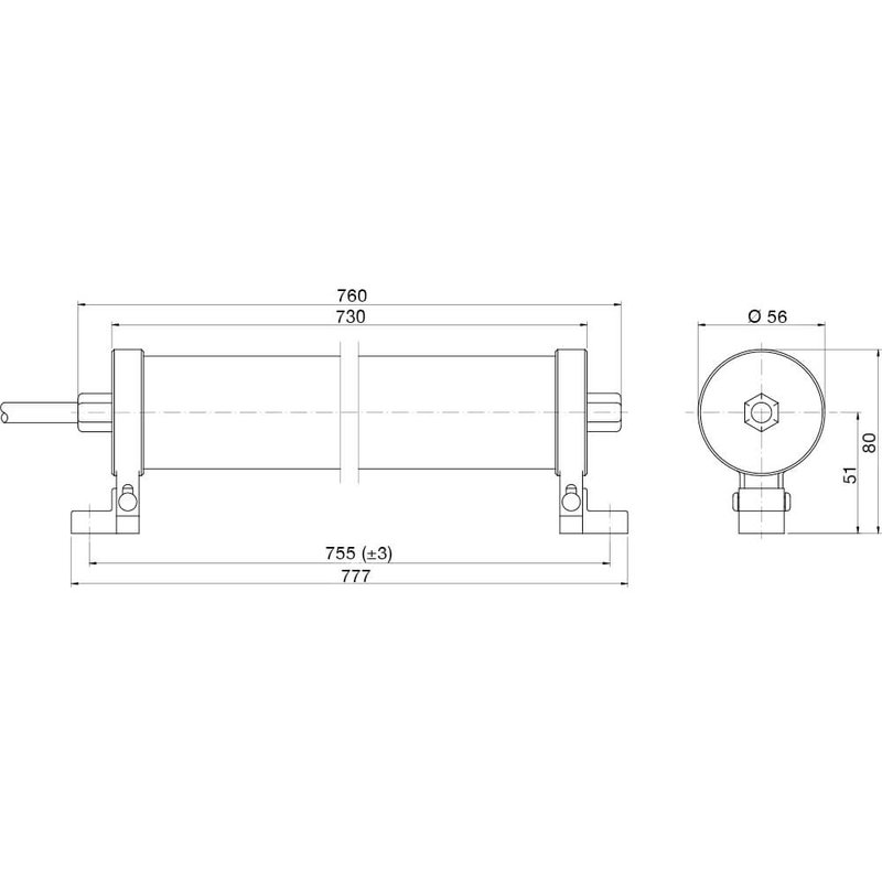 Световая завеса безопасности DATASENSING LS2ER/0A-050K