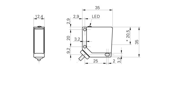 Оптический датчик Baumer FPDM 12P5101