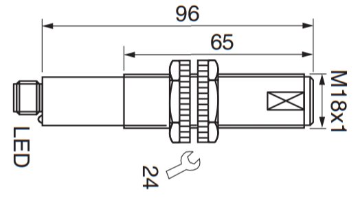 Ультразвуковой датчик EGE-Elektronik AGKU 1600 GSOP