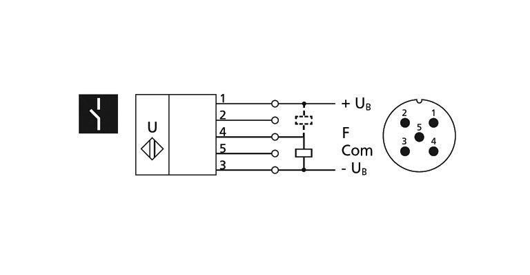 Ультразвуковой датчик Microsonic pico+25/WK/F/A