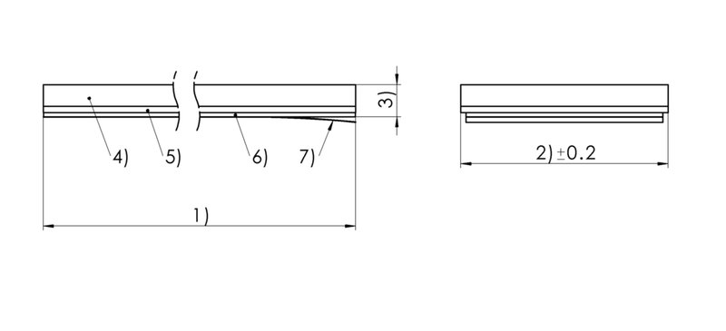 Магнитная лента для линейных энкодеров Balluff BML-M02-I45-A0-T4800-R0000