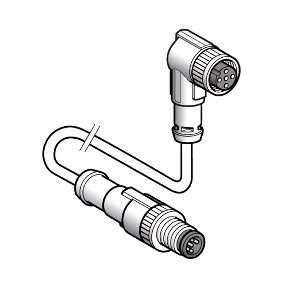 Соединительный кабель Telemecanique XZCR1512064D1
